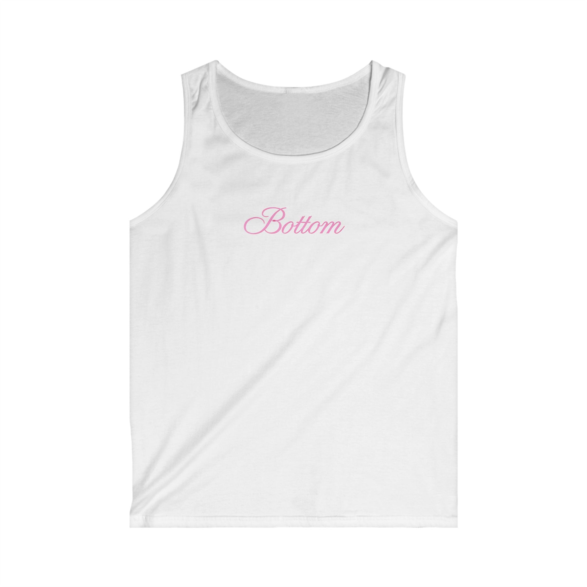 "Bottom" Tank Top — Minimalist Graphic Tank