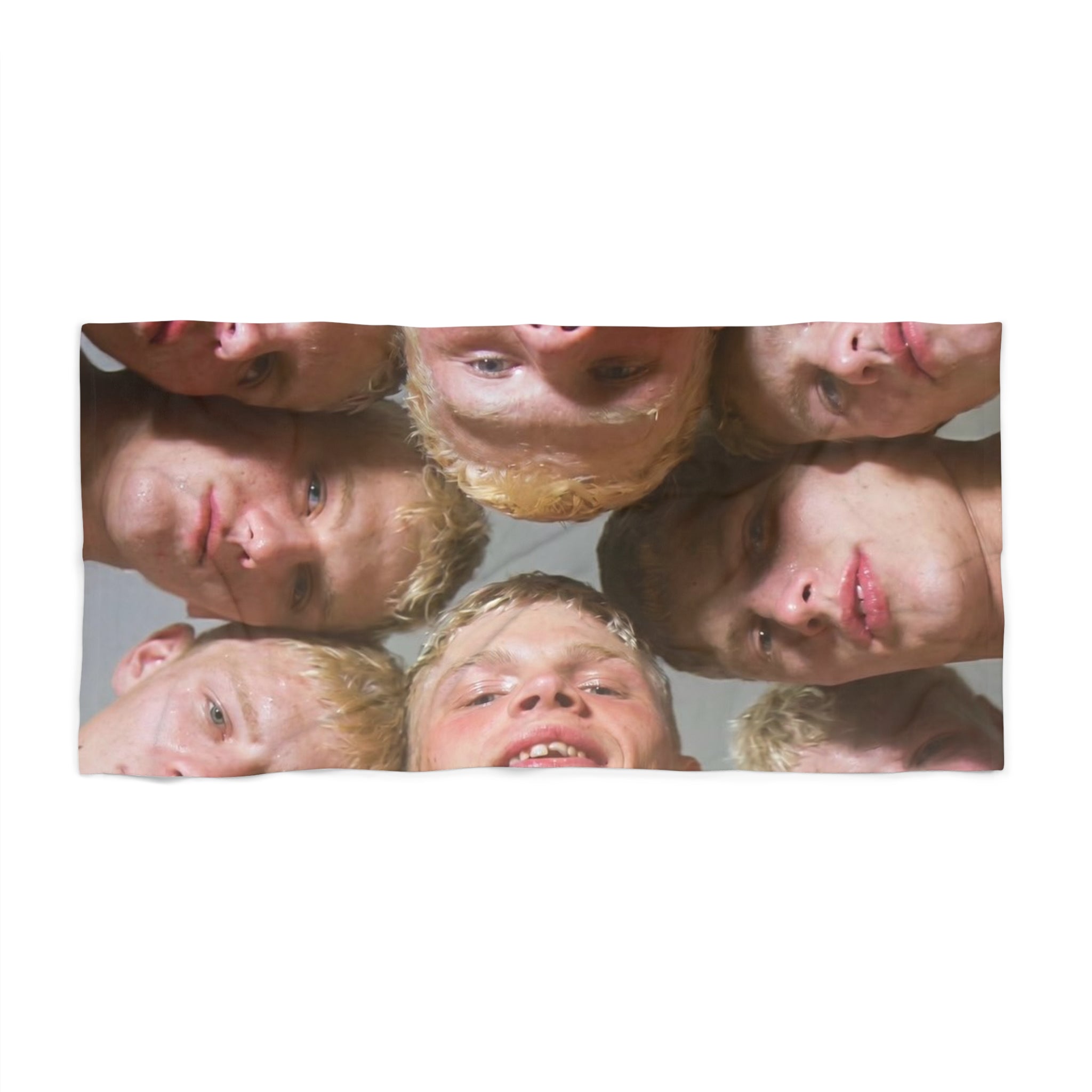 "Staring" Beach Towel
