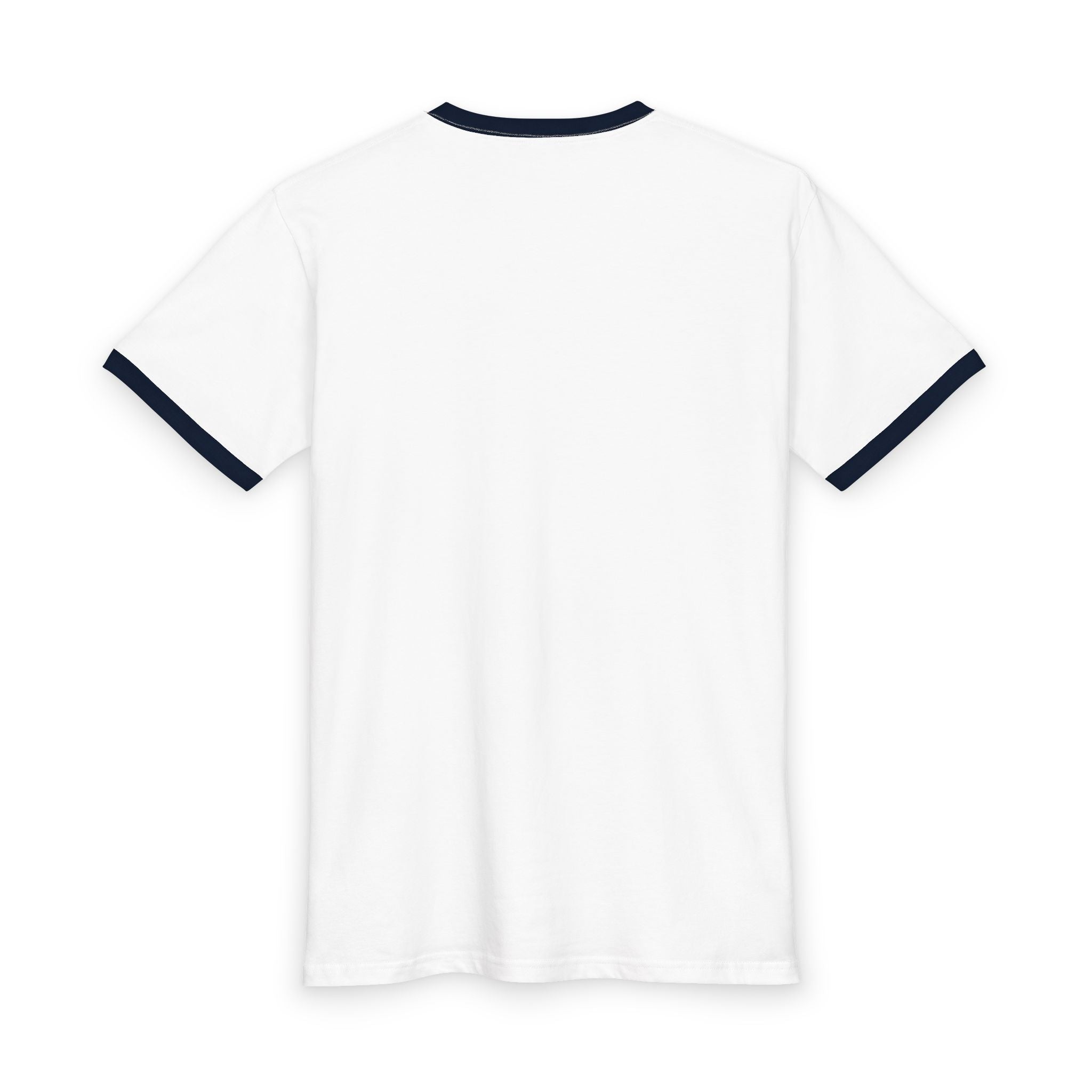 Ringer Tee — Bold 'S SEX X' Graphic Tee (Retro Red Print)