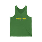 Move Bitch Tank Top — Bold Graphic Statement Muscle Tee