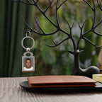 Cutie Keyring — Metal Photo Keychain