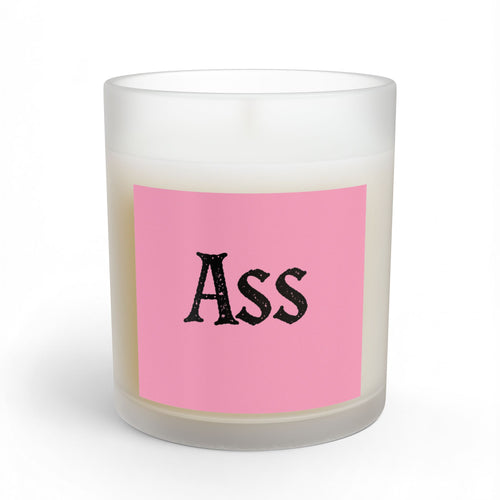 Ass Scented Candle — 11oz Glass Candle
