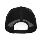 Camo Trucker Hat — Embroidered 'SEX' Patch Cap