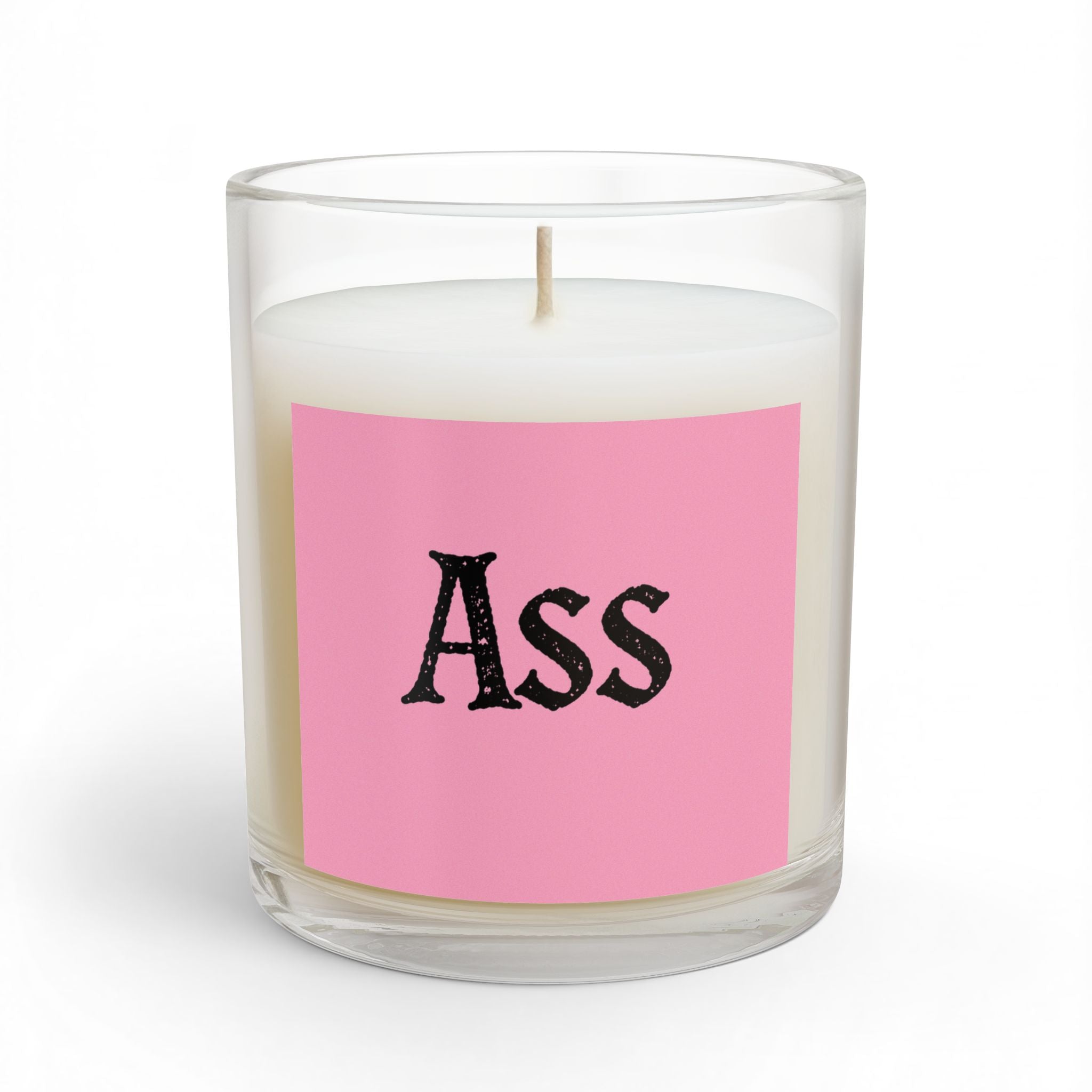Ass Scented Candle — 11oz Glass Candle