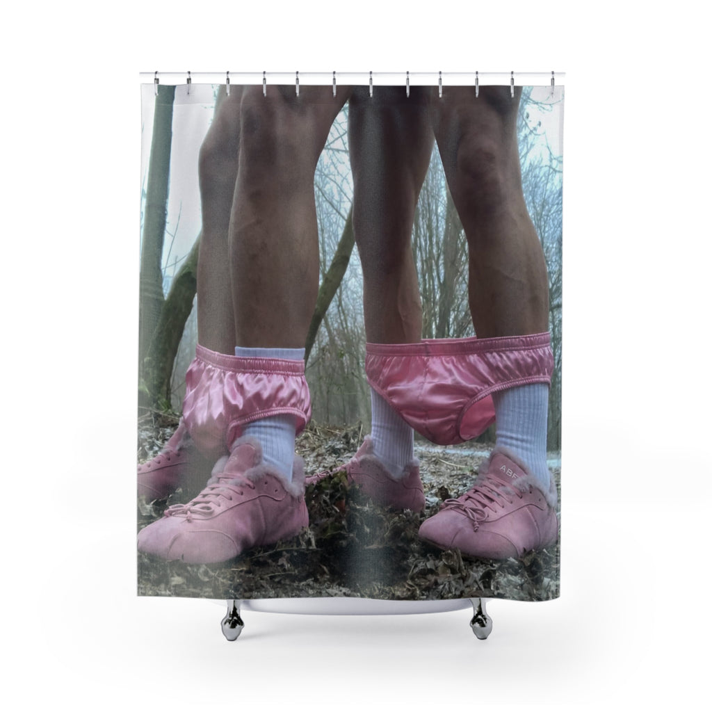 Bromance Shower Curtain
