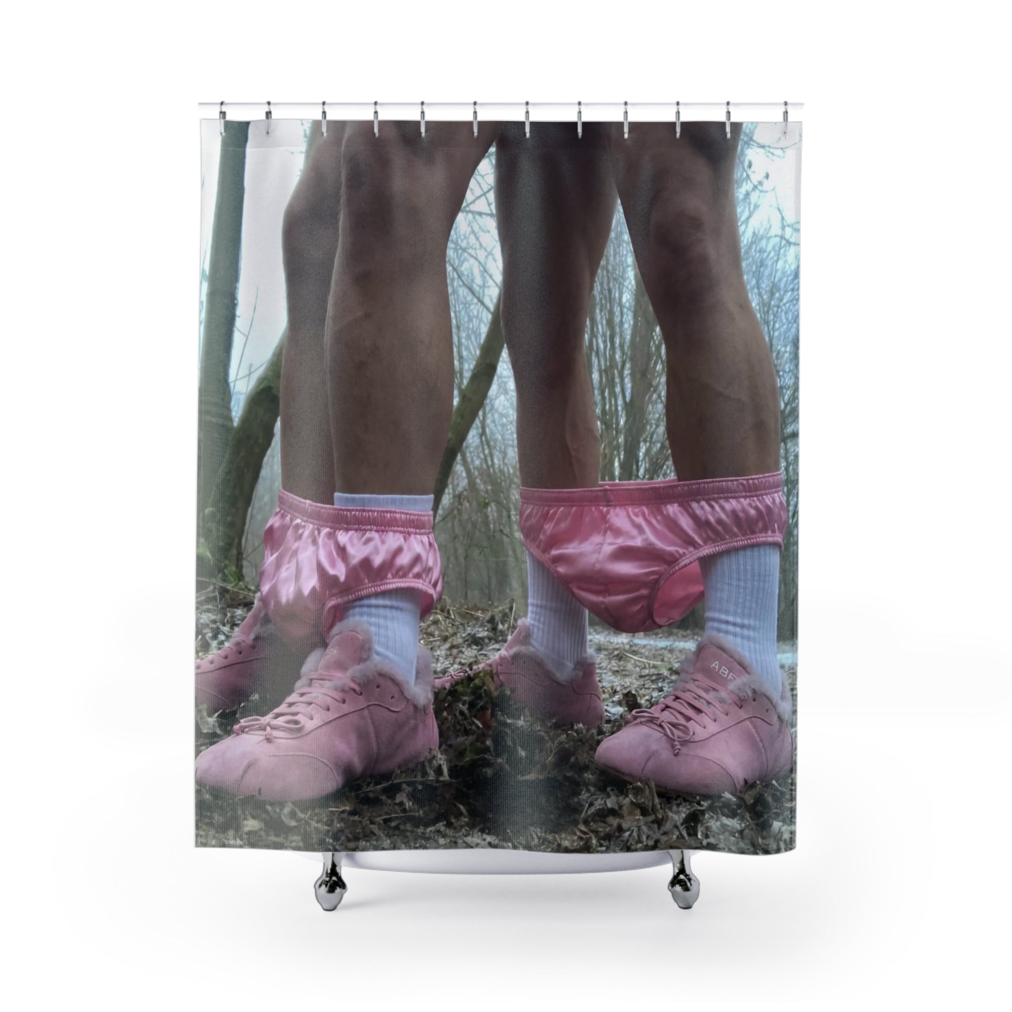 Bromance Shower Curtain