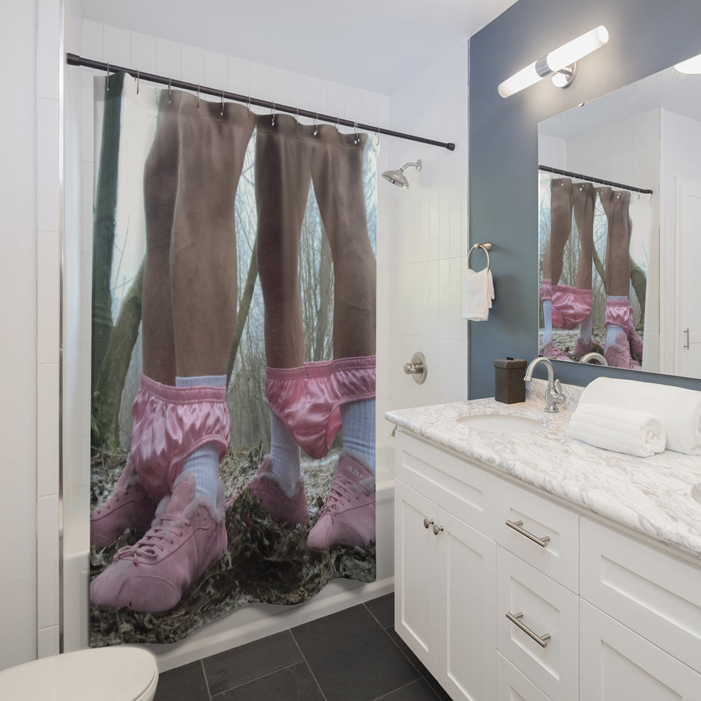 Bromance Shower Curtain